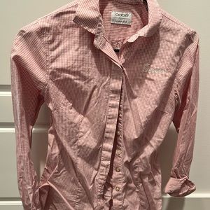Chick fil a brand womens button down